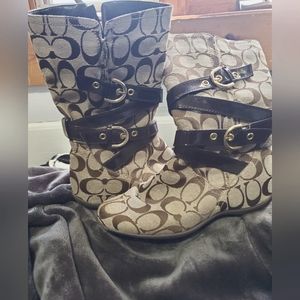 Women's size 8 Coach boots